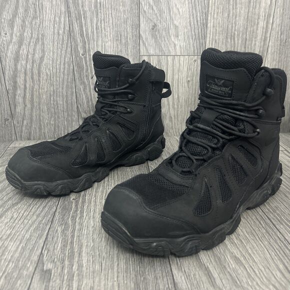 Thorogood Waterproof Slip Resistance Boots US Men’s 12W Lace & Zipper 834-6295
